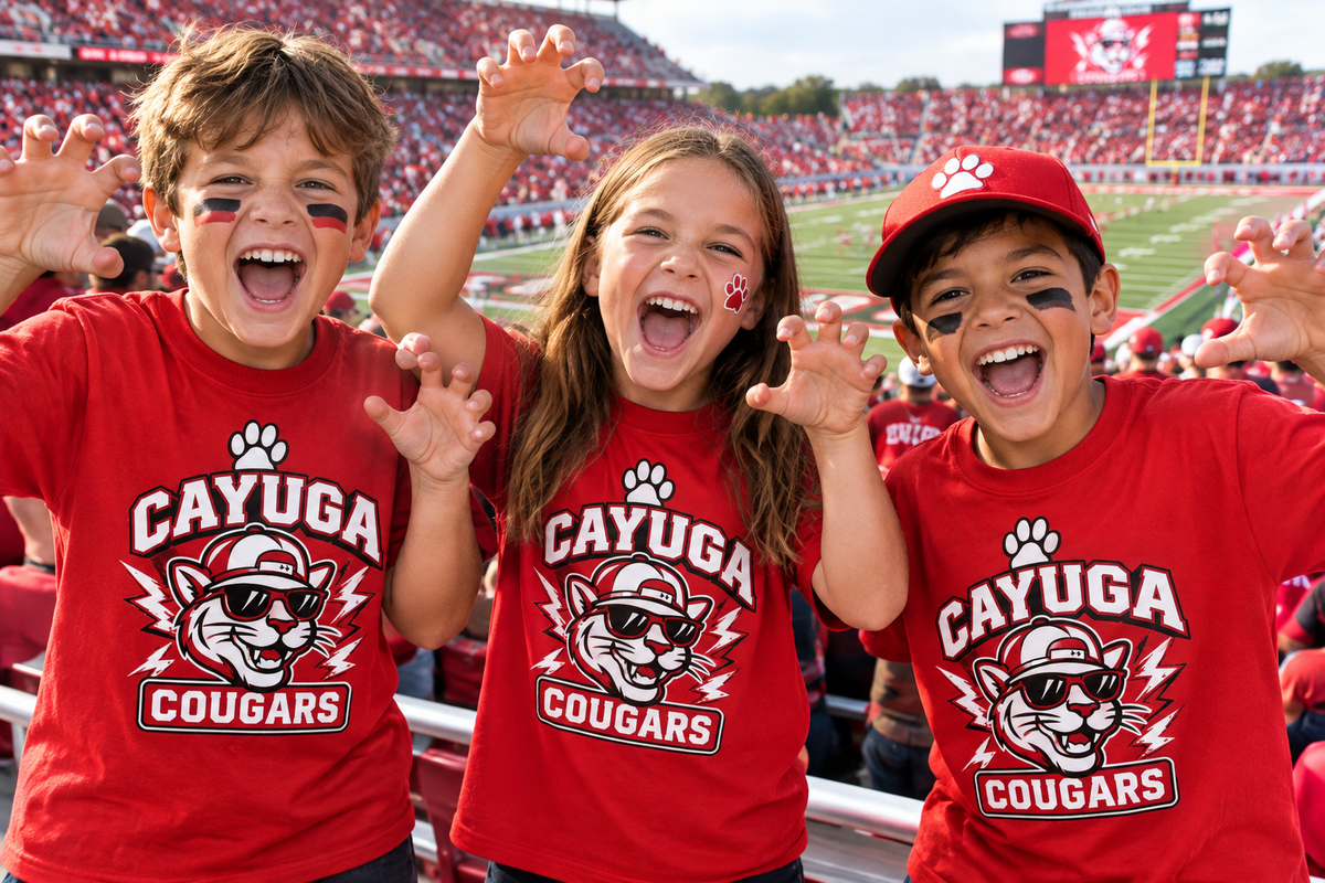 CAYUGA COUGARS SACHEM SCHOOL PRIDE SHIRT